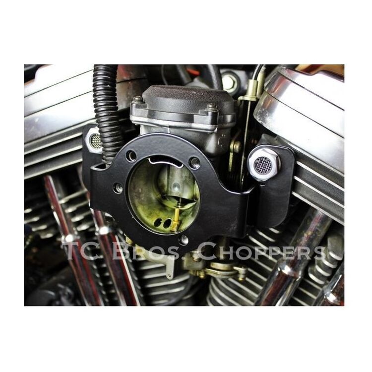 TC Bros Air Cleaner Support Bracket For Harley Sportster 1991-2006 Black [Open Box]