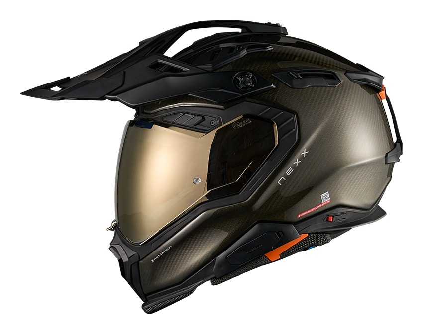 Nexx X.WED3 Golden Dune Carbon Helmet - RevZilla