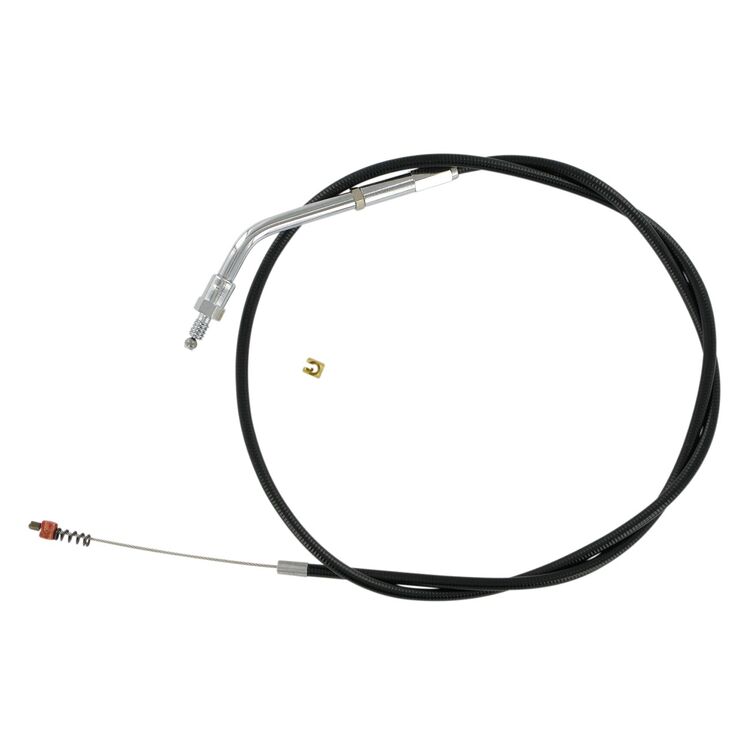 Barnett Black Vinyl Idle Cable For Harley 1981-1989 Stock [Open Box]