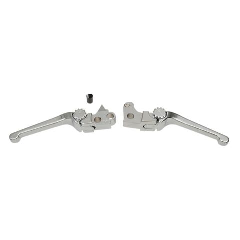 PSR Anthem Lever Set For Harley CVO / Trike 2003-2016 Standard / Chrome [Previously Installed]