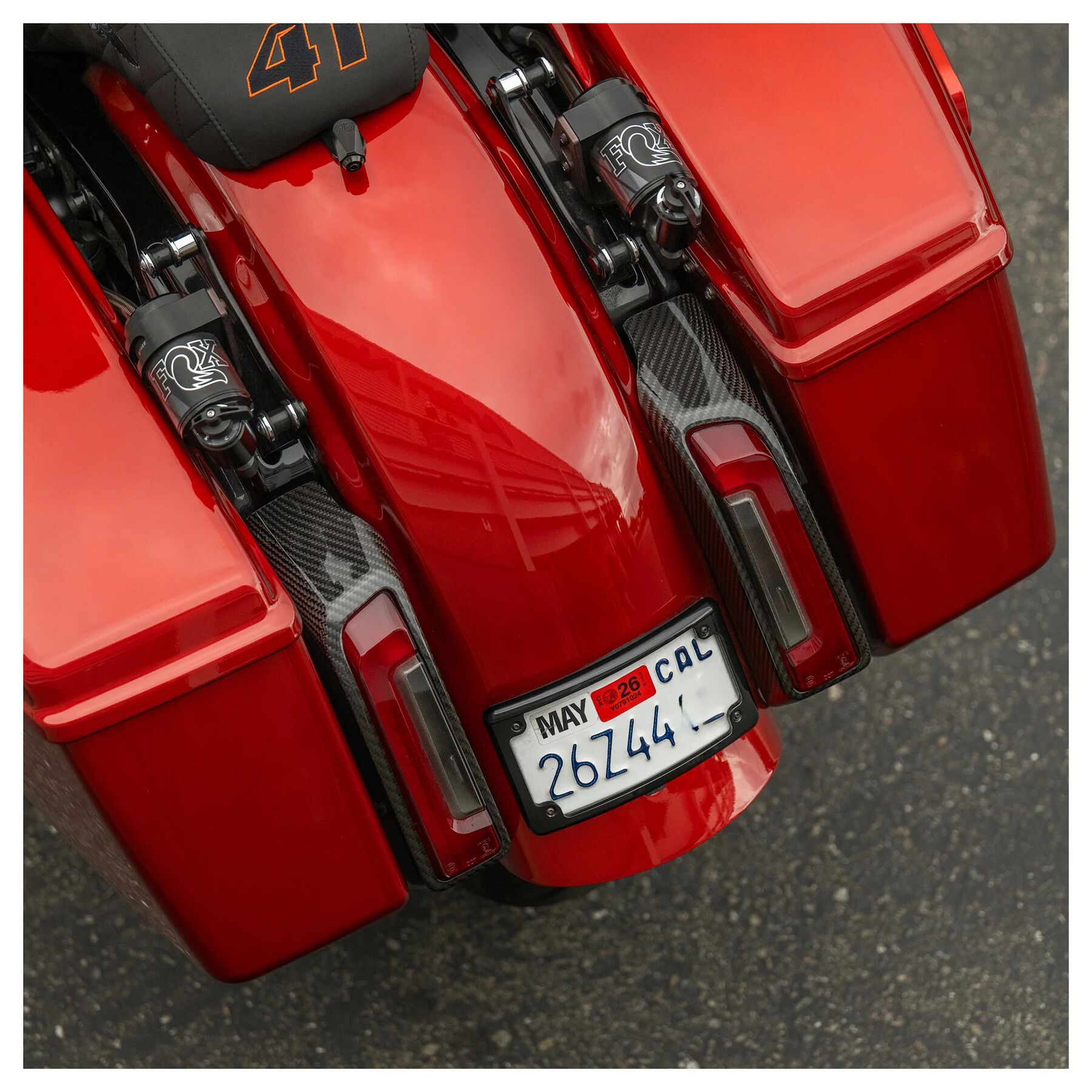 Arlen Ness Carbon Fiber Rear Light Pods For Harley FLHX / FLTRX 2023-2