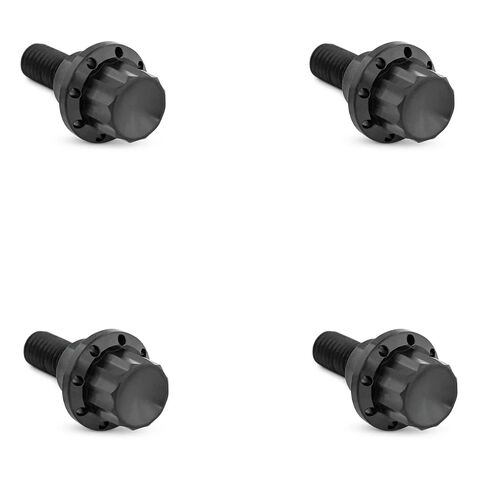 Arlen Ness 12-Point Titanium Windshield Hardware Kit For Harley FLHX 2023-2026