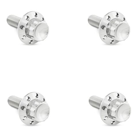 Arlen Ness 12-Point Titanium Windshield Hardware Kit For Harley