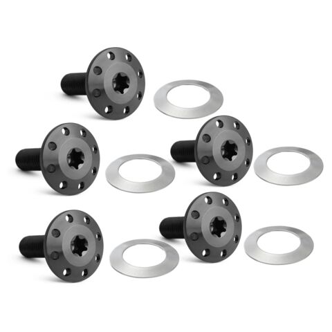 Arlen Ness Titanium Holeshot Front Floating Brake Rotor Bolt Kit For Harley