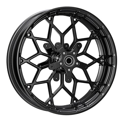 Arlen Ness Fat Factory Forged Front Wheel For Harley Touring 2008-2025 18" X 5.5" / Black [Open Box]