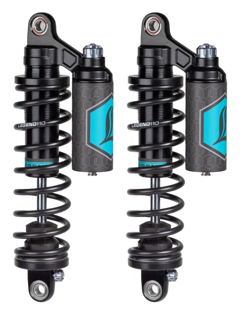 Legend Suspension REVO-ARC Piggyback Reservoir Shocks For Harley