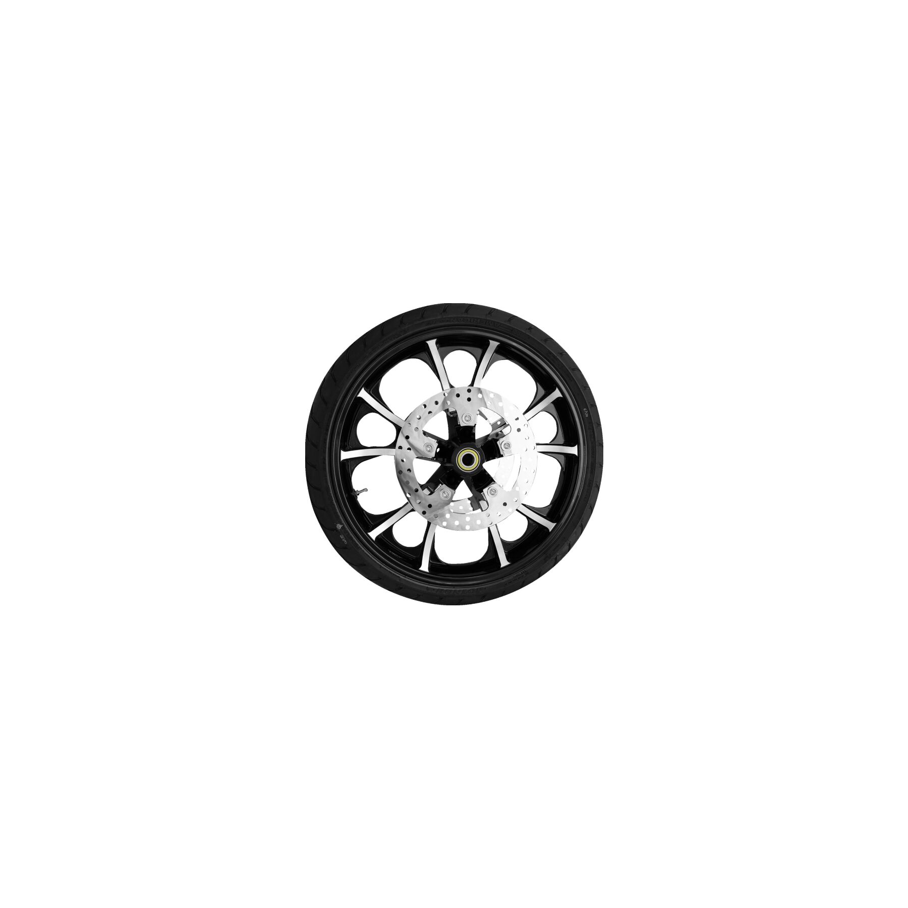 Coastal Moto Largo 21 Front Wheel Package For Harley Touring w/ABS 200