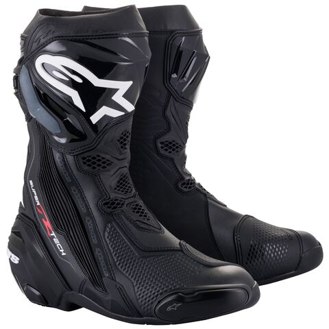 Alpinestars Supertech R Boots Black / 44 [Blemished - Very Good]
