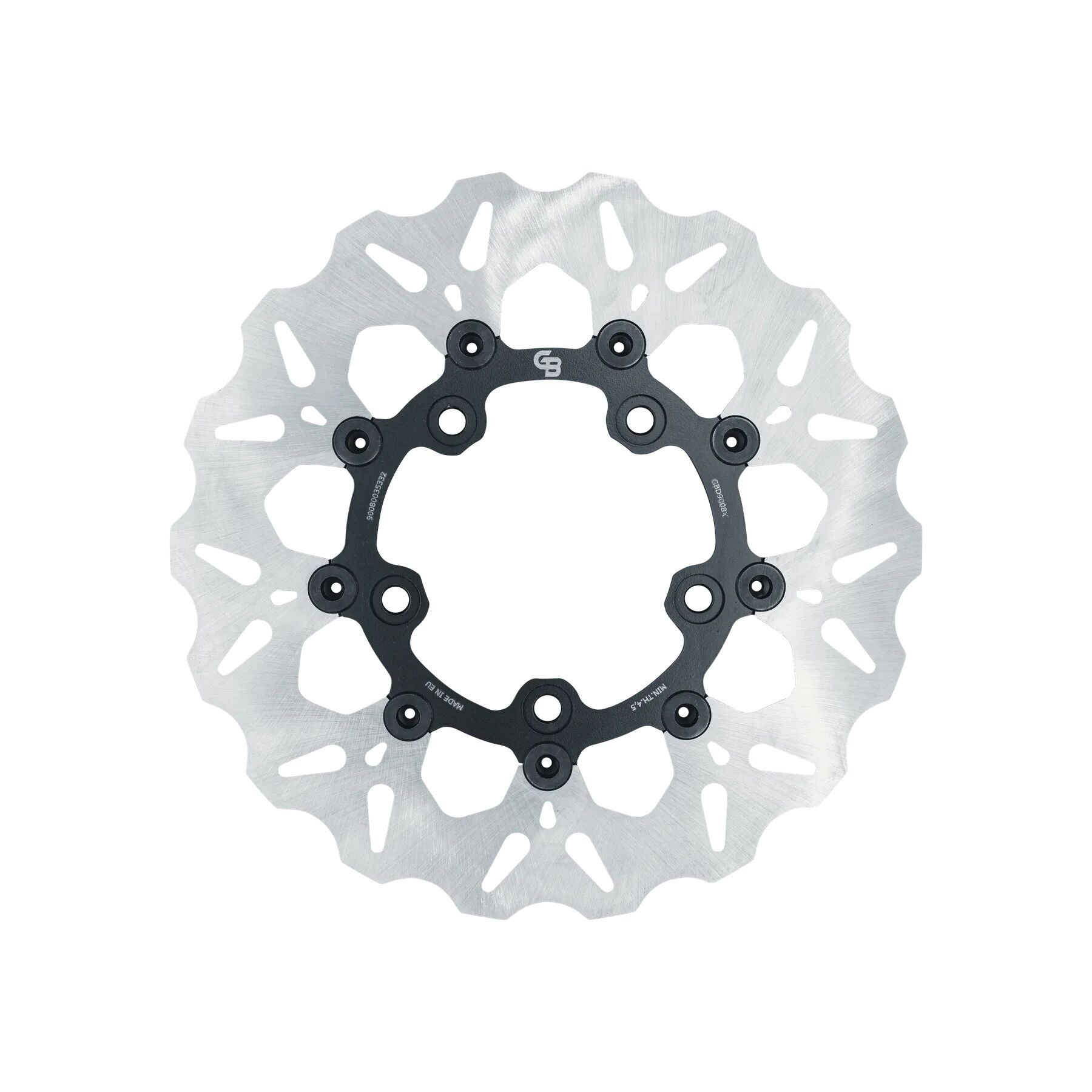 GBrakes 11.8 Floating Wave Rear Rotor For Harley V-Rod 2007-2017