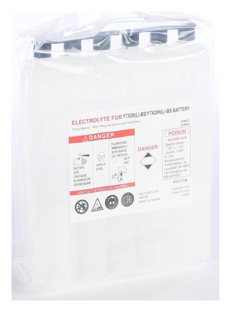 Yuasa YIX30L-BS Battery Acid - RevZilla