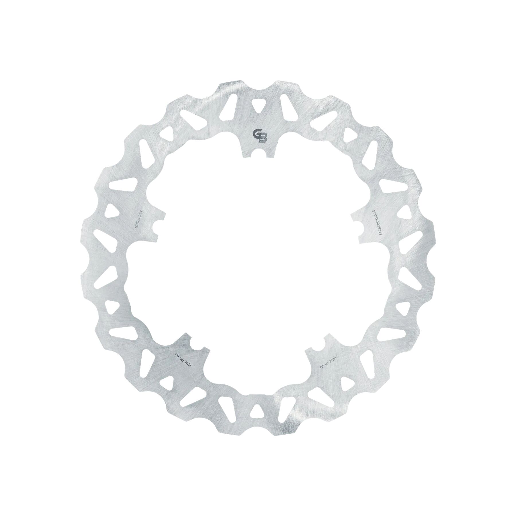 GBrakes 11.8 Front Spoke Mount Wave Rotor For Harley Dyna / V-Rod 2006