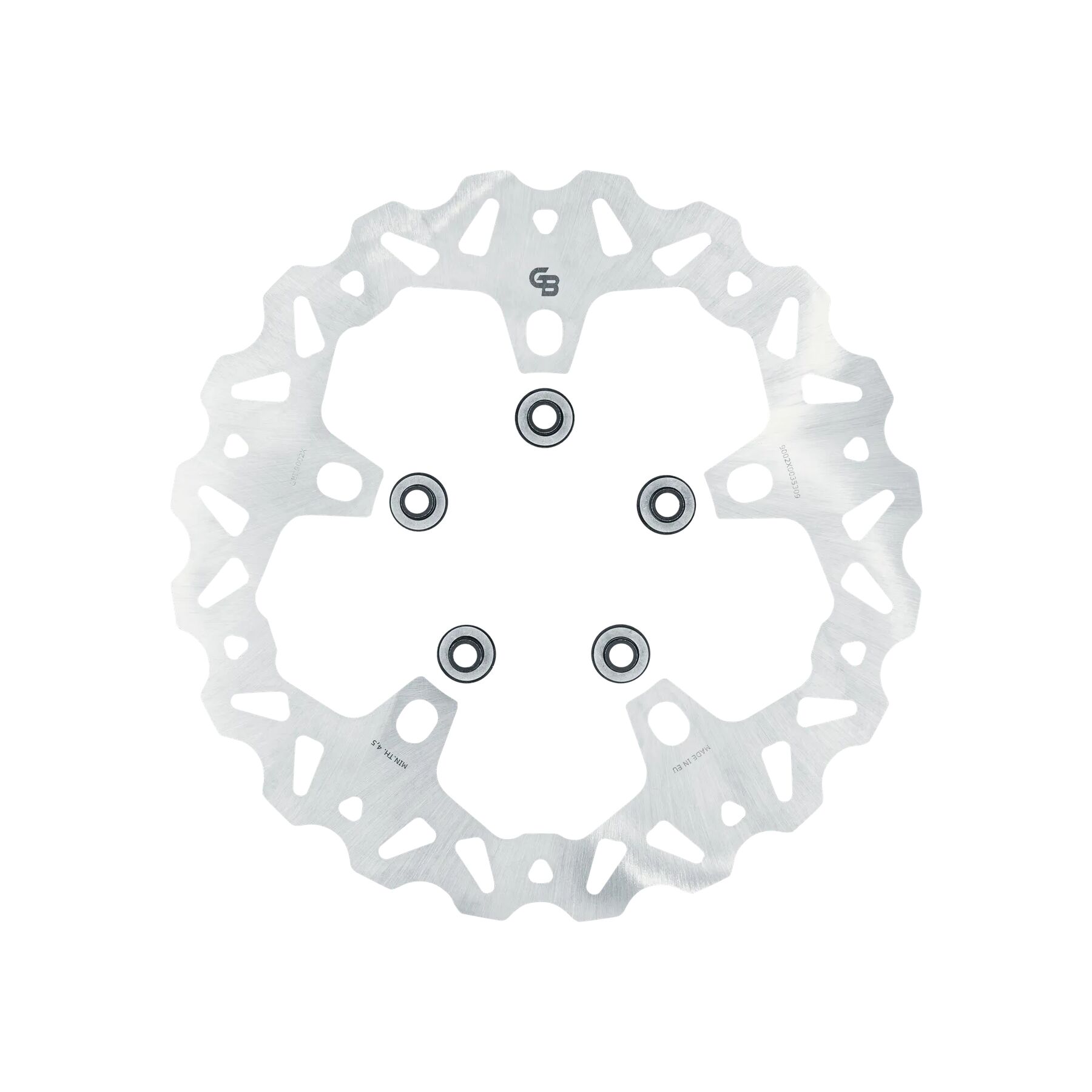 GBrakes 11.8 Semi Floating Front Wave Brake Rotor For Harley Touring 2