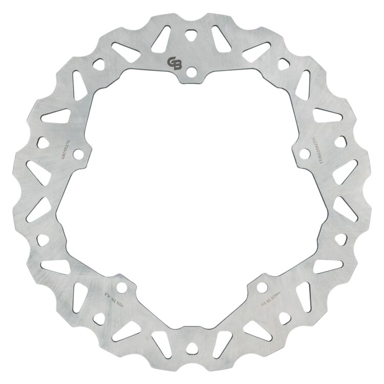 GBrakes 280mm Wave Rear Brake Rotor For Harley Pan America 2021-2026