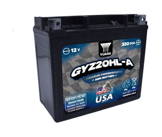 Yuasa GYZ20L 12V Onderhoud Gratis Batterij