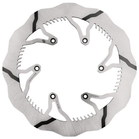 GBrakes Front Solid Mount Tsunami Wave Rotor GBD9031XSPBH