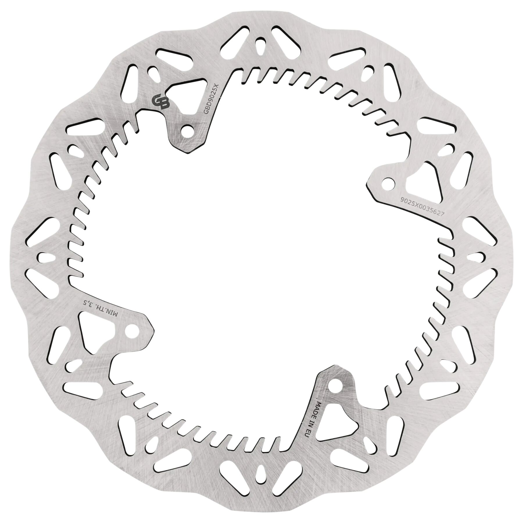 GBrakes Rear Solid Mount Wave Rotor GBD9025X