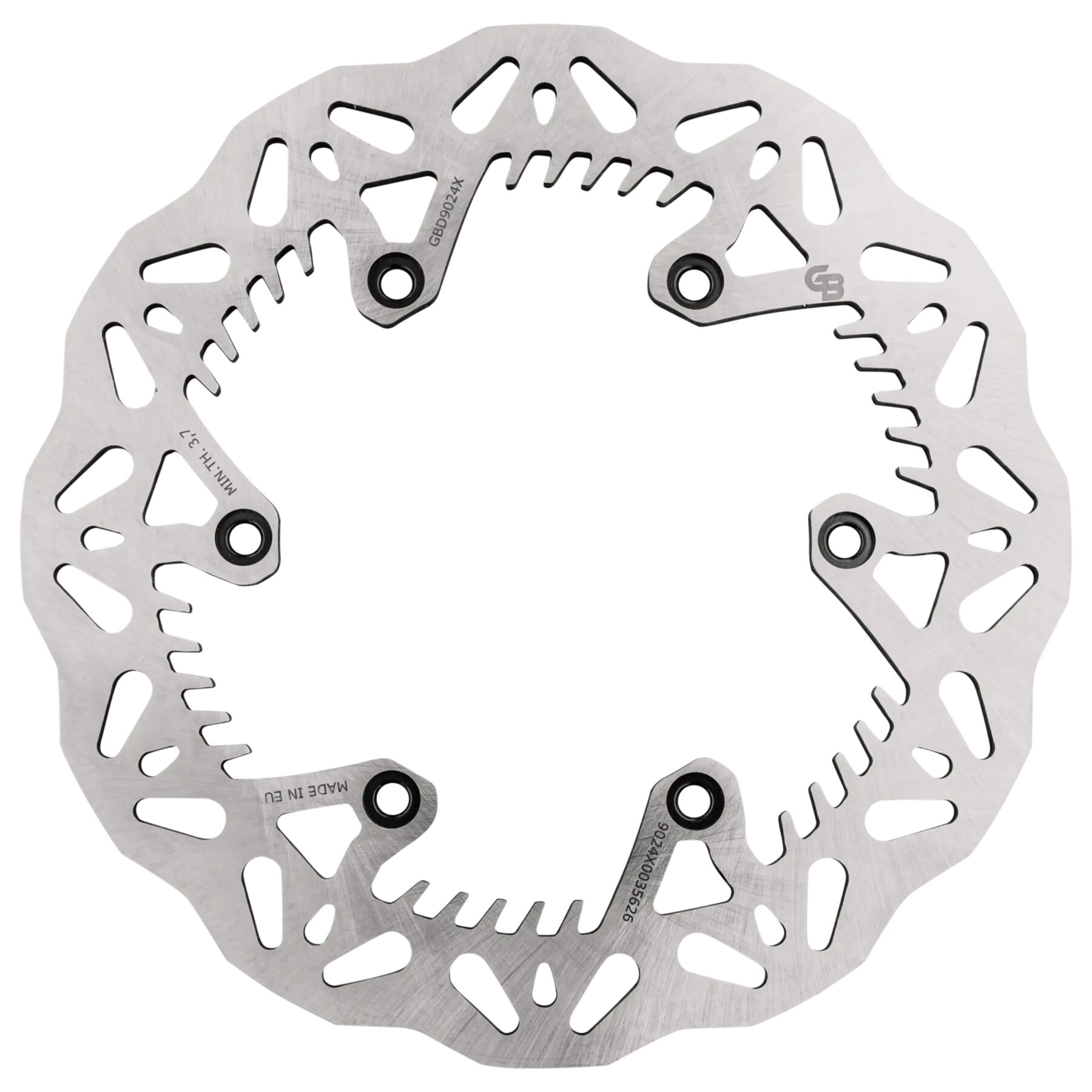 GBrakes Rear Solid Mount Wave Rotor GBD9024X