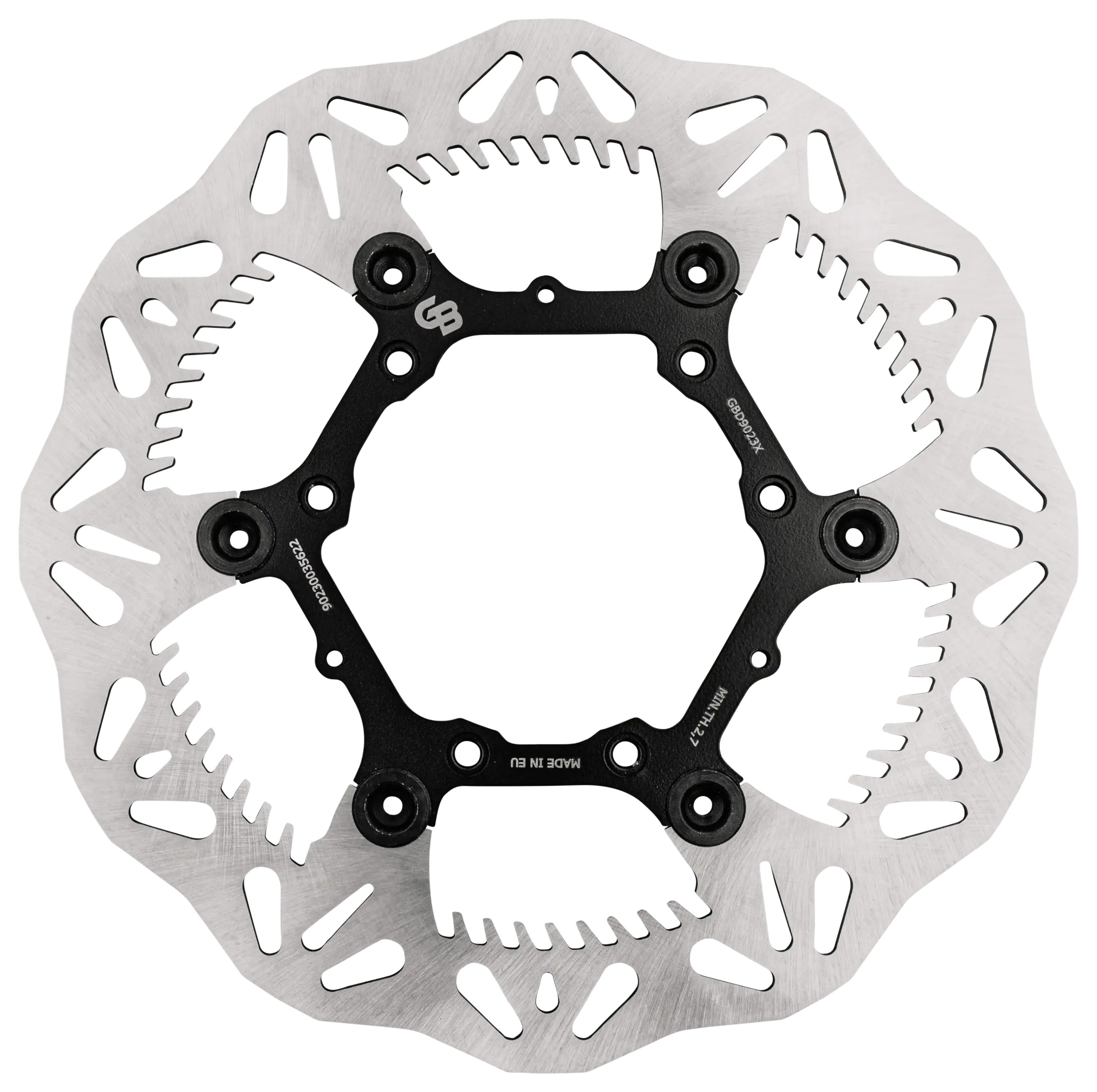 Gotec Rotor GBrakes Front Floating Wave Rotor GBD064 - RevZilla