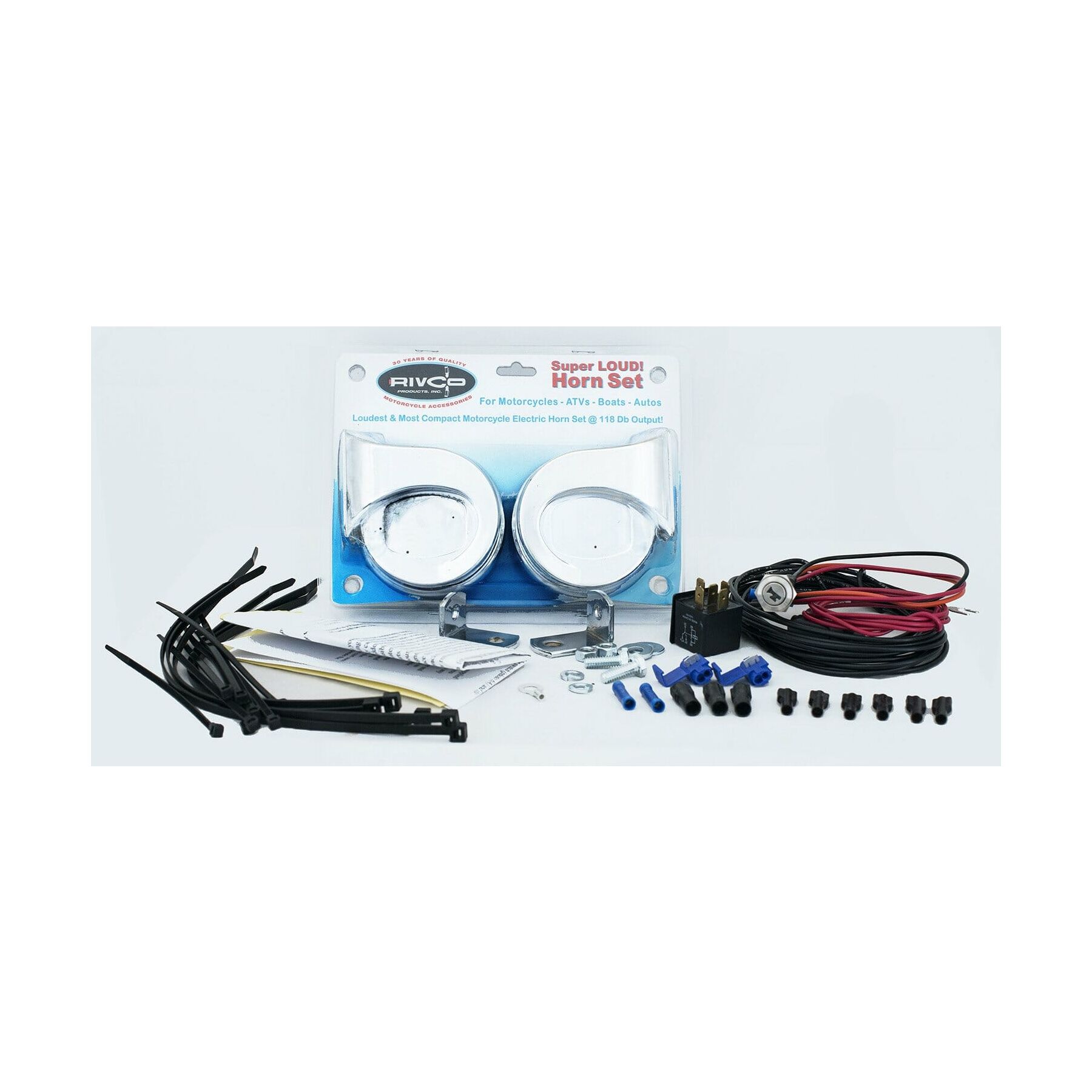 Rivco Universal Super Loud Electric Horn Kit