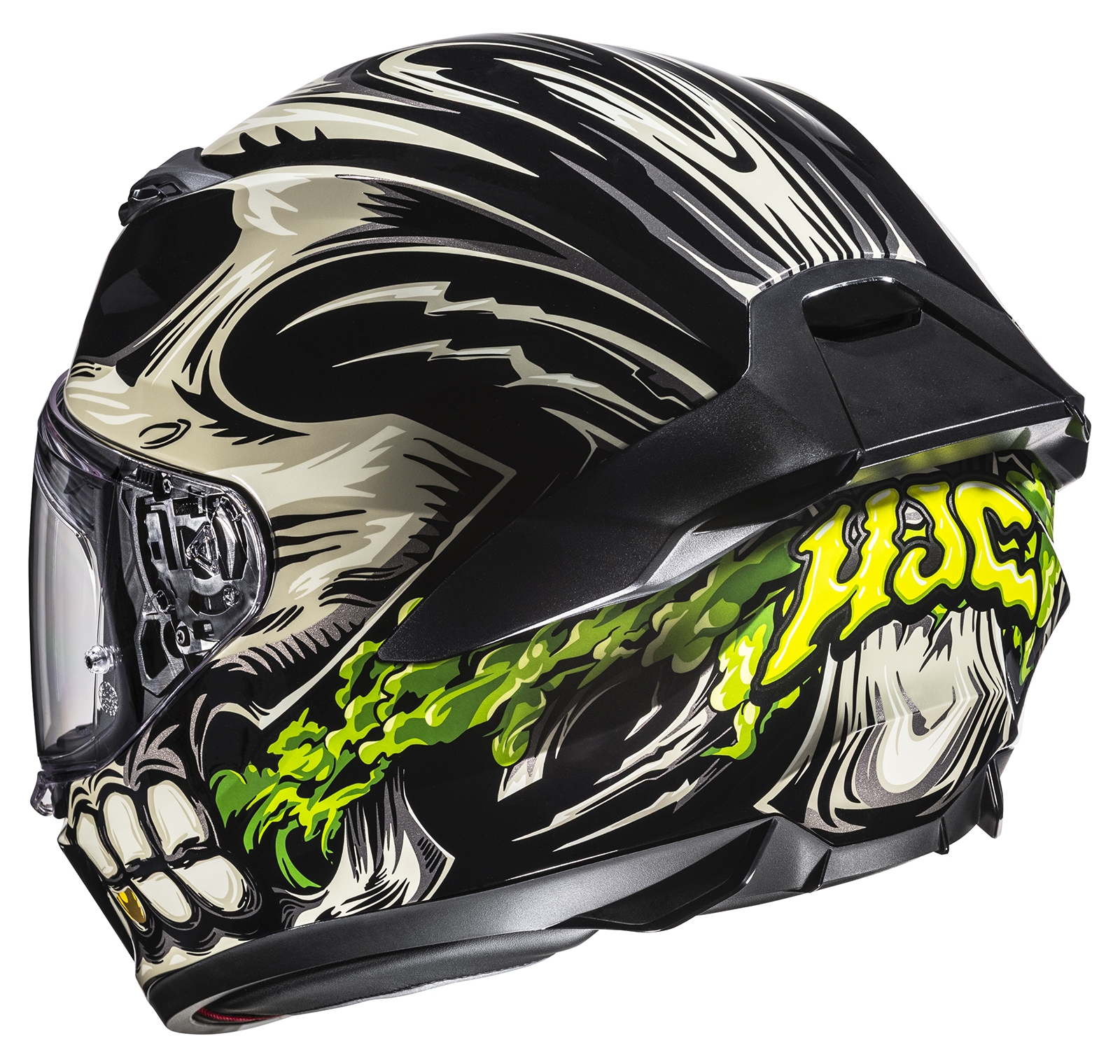 HJC i11 Acid Skull Helmet - RevZilla