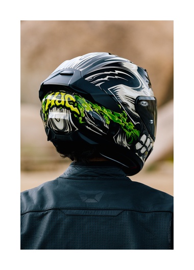 HJC i11 Acid Skull Helmet - RevZilla