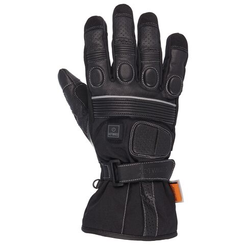 Hotwired 12V Heated Leather Gloves Black / XL [Open Box]