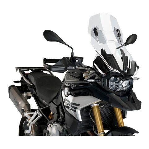 Puig Touring Windscreen BMW F750GS / F850GS / Adventure Clear / Adjustable [Previously Installed]