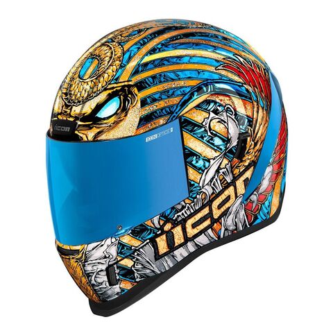 Icon Airform Pharaoh Helmet (2XL) Gold / SM [Open Box]