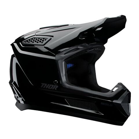 Thor Fleet Blackout Helmet Gloss Black / SM [Open Box]