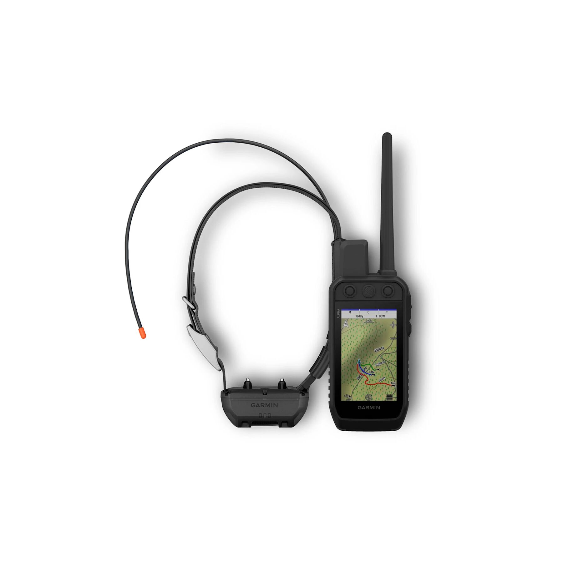 Garmin Alpha 300 Tracking GPS with TT25 Dog Tracking and Training Coll