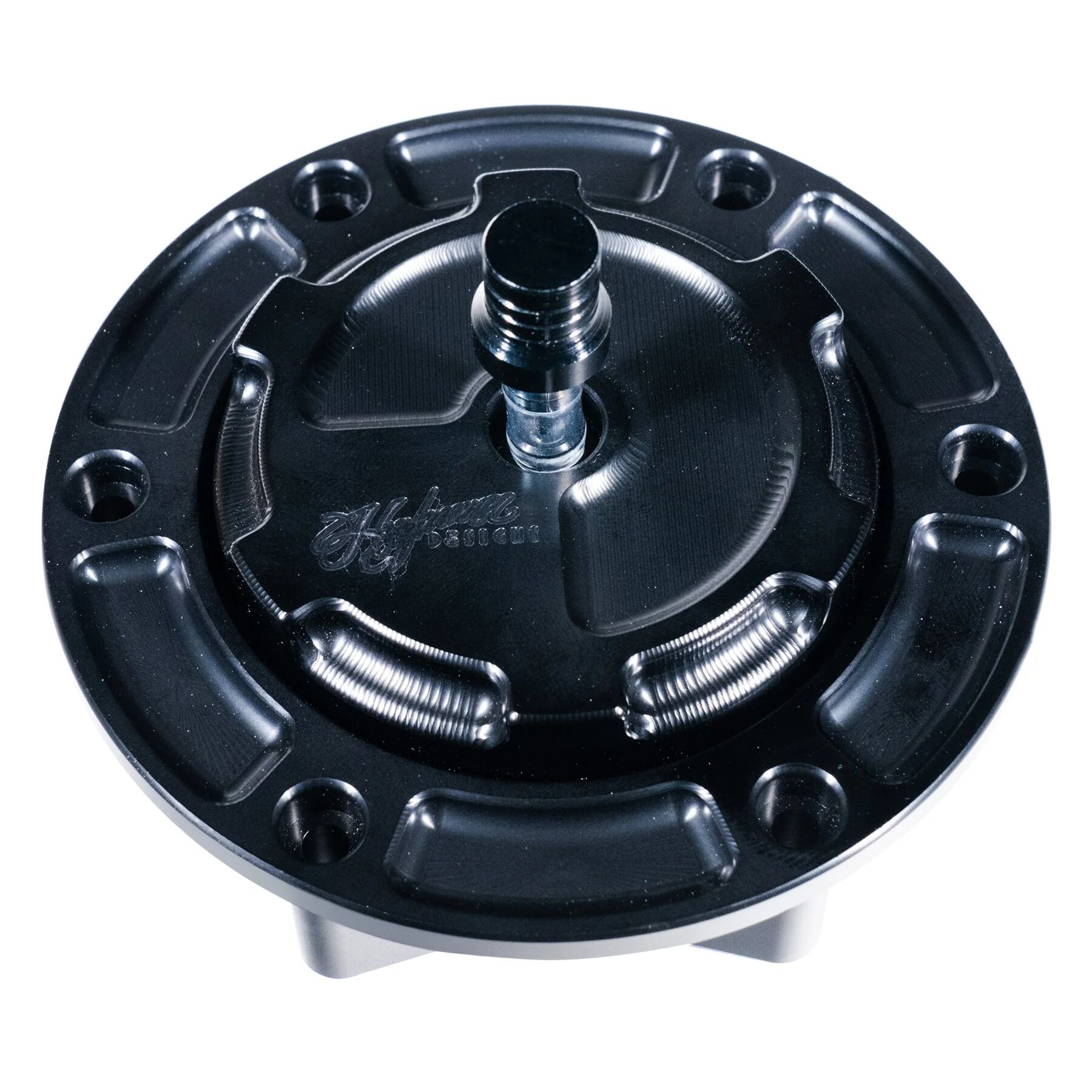 Hofmann Designs 6 Point Moto Gas Cap Assembly For Harley FLHX / FLTRX 