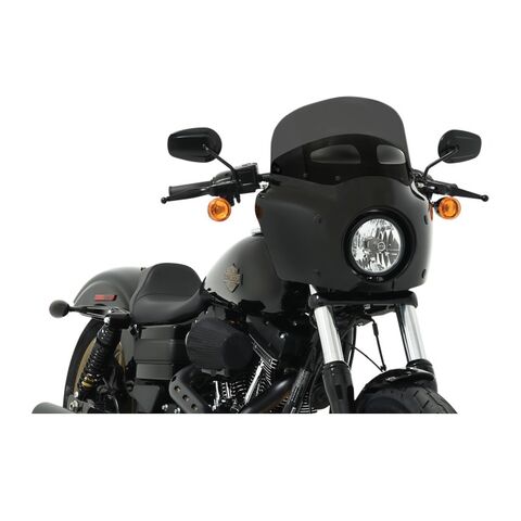 Memphis Shades Vented Road Warrior Windshield Dark Smoke / 9" Tall [Open Box]