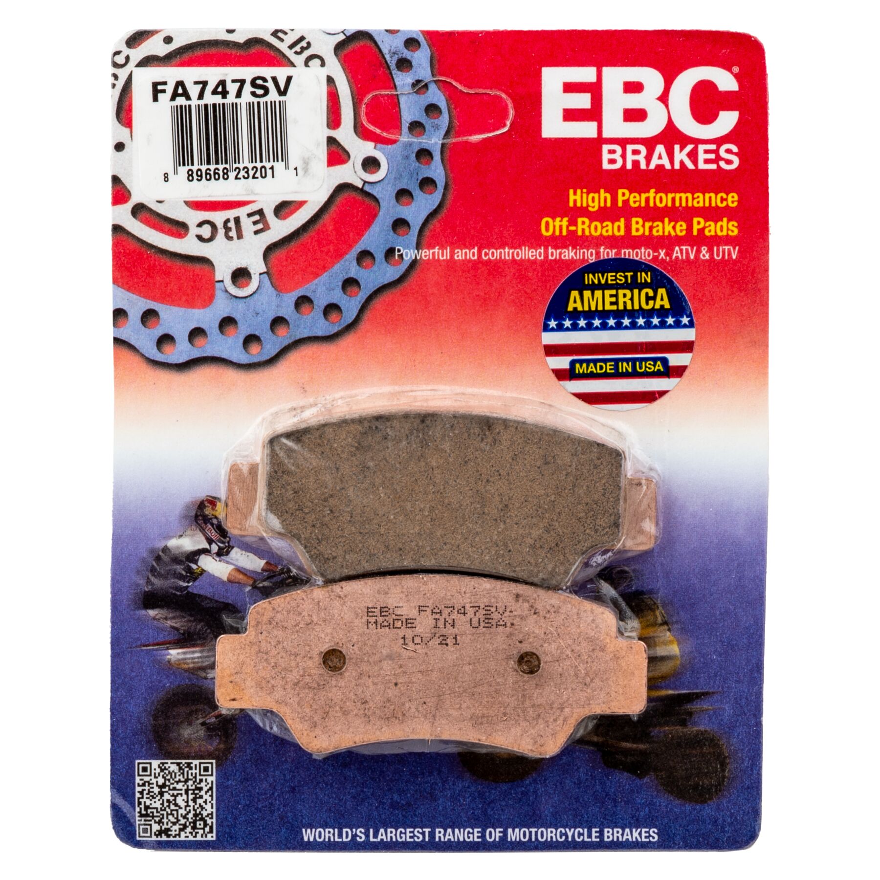 EBC FA617SV SV Series Severe Duty Right Brake Pads