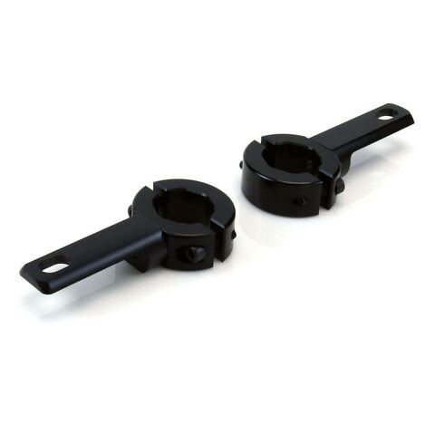 Denali Auxiliary Light Crashbar Mounts 21mm - 29mm (0.87" - 1.14") / Black [Open Box]