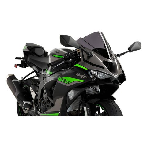 Puig Z-Racing Windscreen Kawasaki Ninja ZX-6R ZX636 2024-2026 Dark Smoke [Open Box]