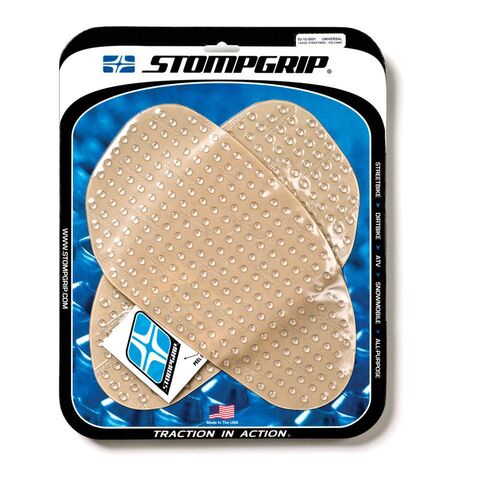 Stompgrip Universal Streetbike Tank Pad Clear / LG [Open Box]