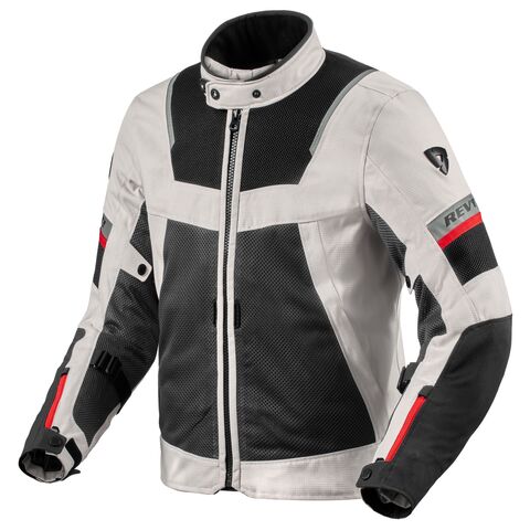 REV'IT! Tornado 4 H2O Jacket Silver/Black / SM [Blemished - Very Good]
