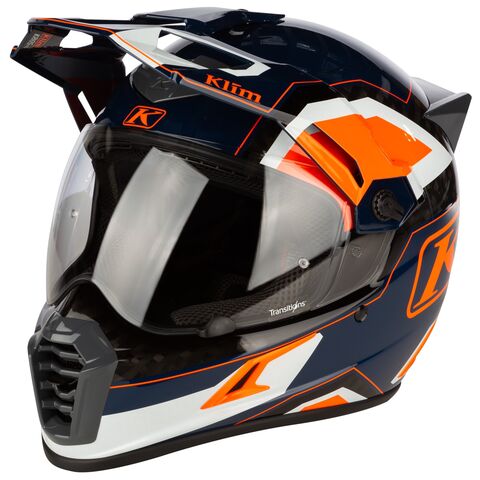 Klim Krios Pro Rally Helmet Striking Orange / XL [Incomplete]
