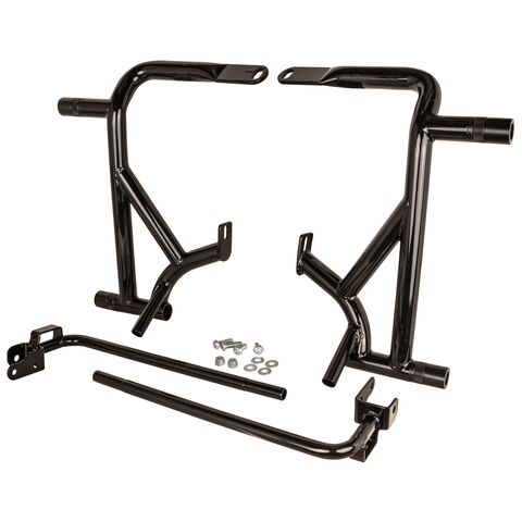 Burly Brawler Crash Bar Kit For Harley Touring 2009-2025 Black / Rear Only [Previously Installed]