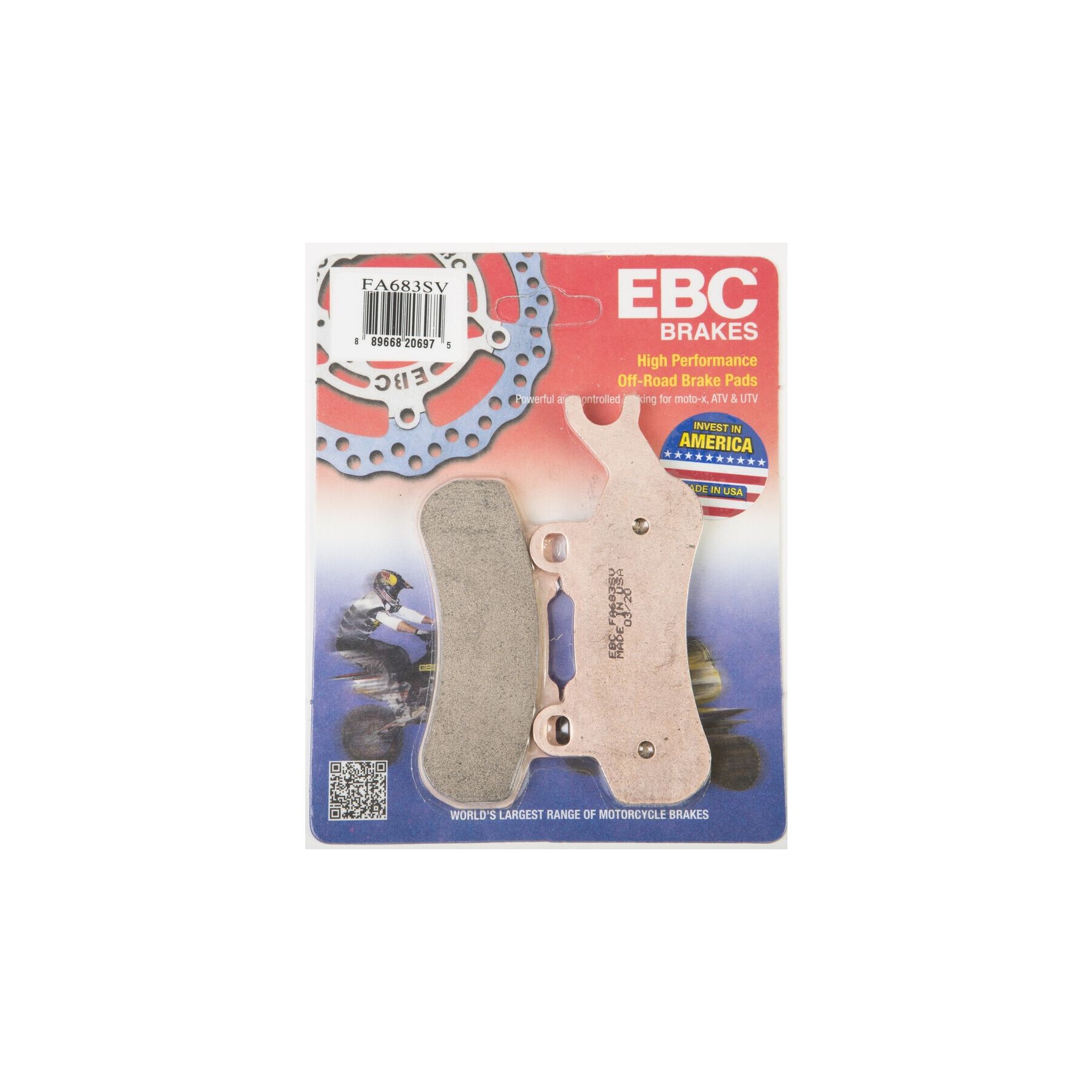 EBC FA683SV SV Series Severe Duty Right Brake Pads