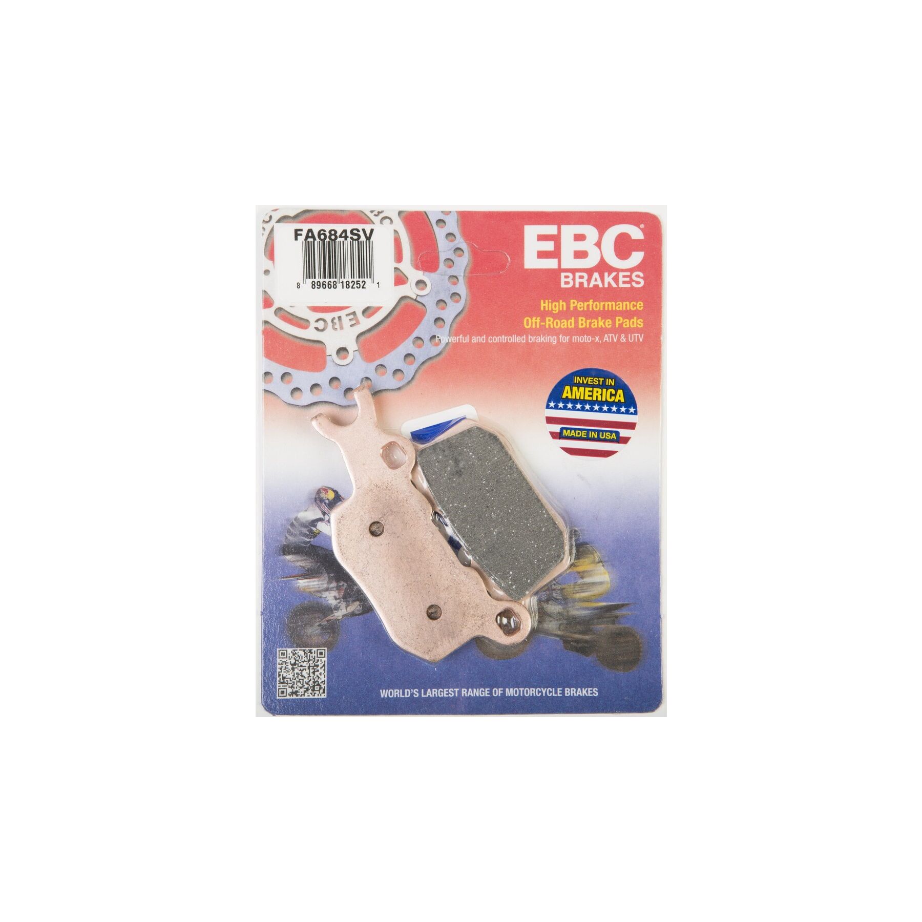 EBC FA684SV SV Series Severe Duty Brake Pads