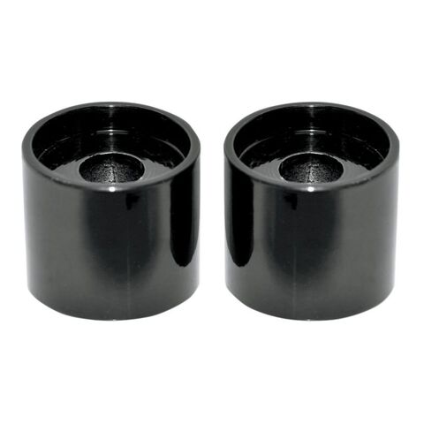 LA Choppers Handlebar Riser Extensions For Harley 2" Rise for 1" Bars / Black [Open Box]