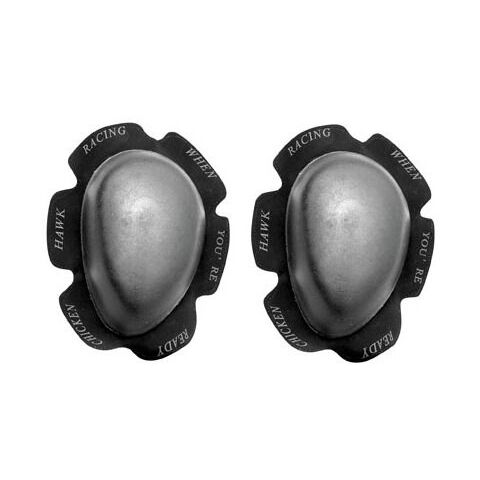 Chicken Hawk Racing Knee Sliders Black / Hard Compound [Open Box]