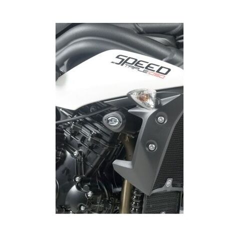 R&G Racing Aero Frame Sliders Triumph Speed Triple / R / S Black / Front [Open Box]