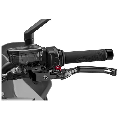 Puig Foldable Clutch Lever 4.0 Black/Red [Open Box]