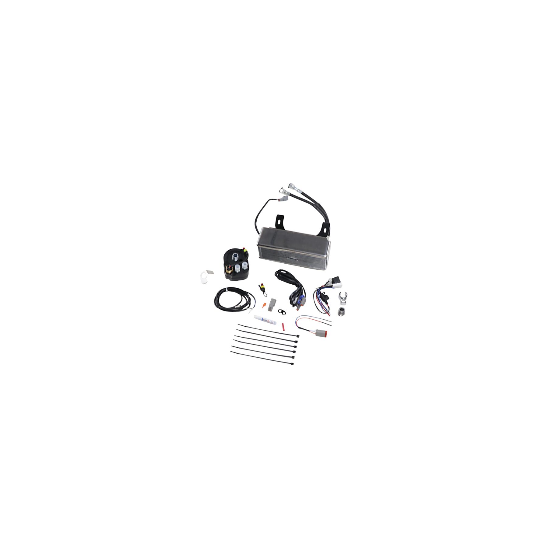 UltraCool Below Regulator Mount Oil Cooler Kit For Harley Touring 1994