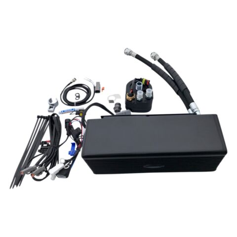 UltraCool Below Regulator Mount Oil Cooler Kit For Harley Dyna 1991-2017