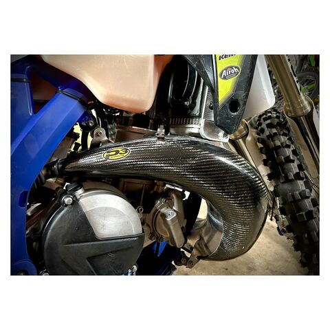 P3 Carbon Fiber MAXCoverage Pipe Guard Sherco 300cc 2023-2026