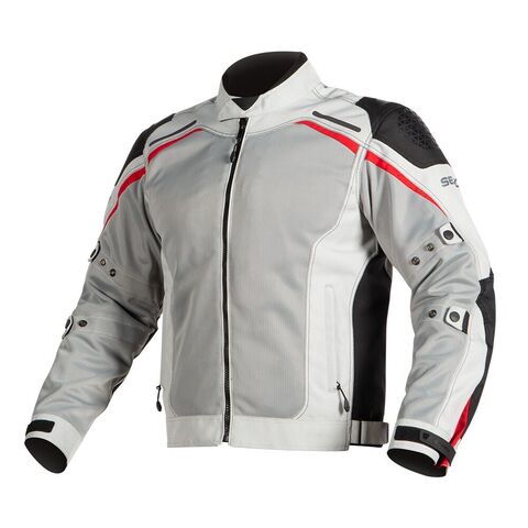 SEDICI Alexi 2 Mesh Jacket Silver/Black/Red / XL [Incomplete]