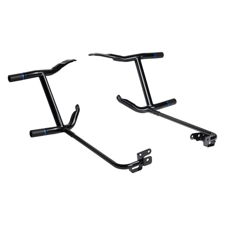 HogWorkz Double Barrel Performance Saddlebag Guards For Harley Touring 2023-2026